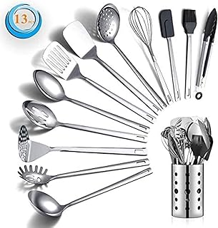 13-Piece Stainless Steel Kitchen Utensil Set