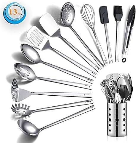 13-Piece Stainless Steel Kitchen Utensil Set