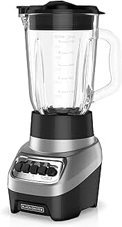 Multi-Function Blender with 6-Cup Glass Jar and 4 Speeds