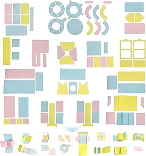 16-Piece Handmade 3D Photo Album Decoration Kit