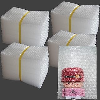 200 Clear Bubble Pouches, 6x8 Inches for Shipping and Storage