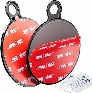2-Pack 75mm Dashboard Sticky Mount Discs