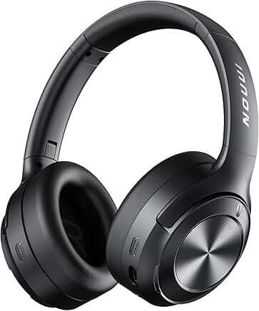Wireless Noise Cancelling Over-Ear Headphones with Long Battery