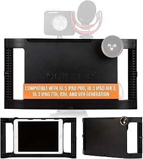 iPad Case with Handle and Mounts for Filming