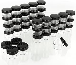 5 Gram Sample Containers with Lids, 200 Pack