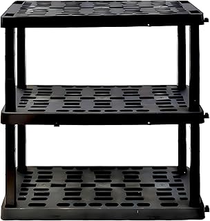 Heavy Duty Plastic Storage Shelves for Garage and Home