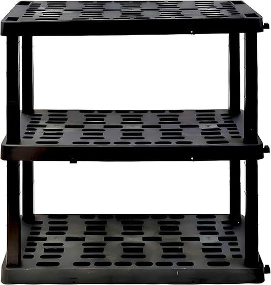 Set of 16 Plastic Cube Storage Organizer