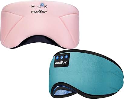 Wireless Sleep Headphones with Washable Eye Mask