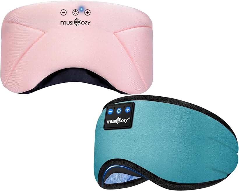 Wireless Sleep Headphones with Washable Eye Mask