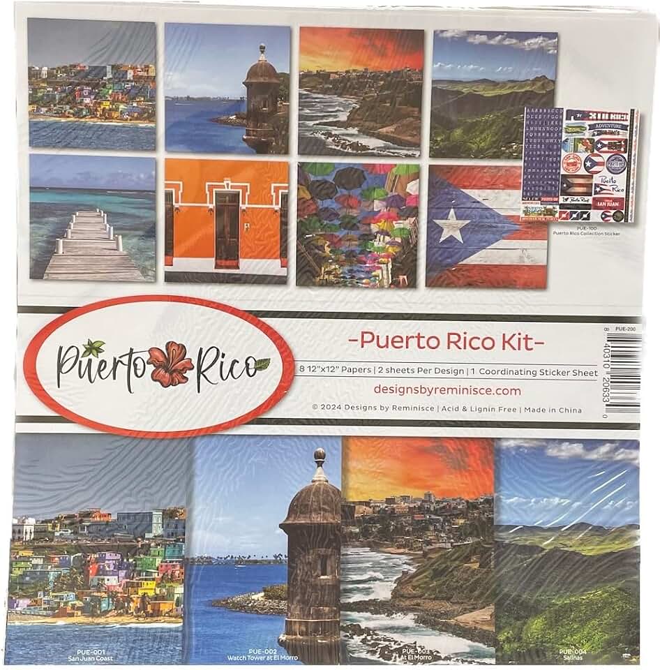 Puerto Rico Scrapbook Collection Kit