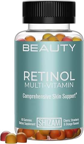 Retinol Vitamin A Gummies for Clear and Glowing Skin