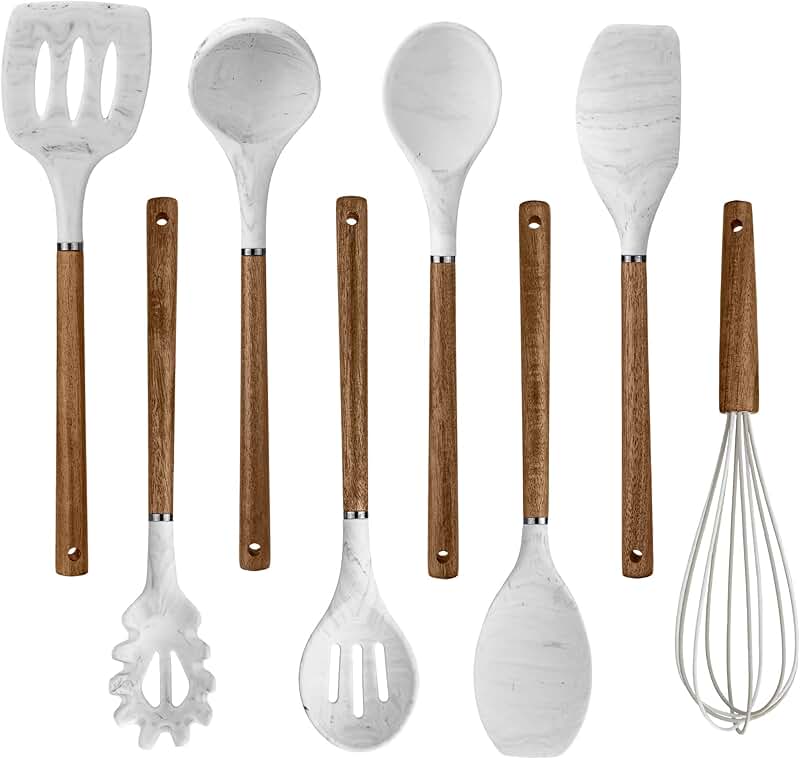 Six-Piece Food-Grade Silicone Kitchen Utensil Set