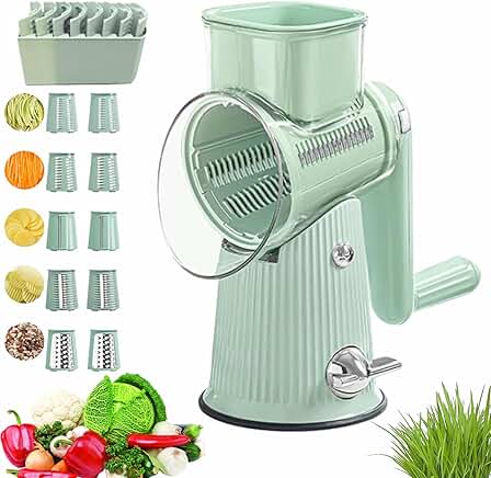 5-in-1 Vegetable Food Chopper with Stainless Blades
