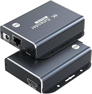 4K HDMI Extender Over Ethernet up to 200 Feet