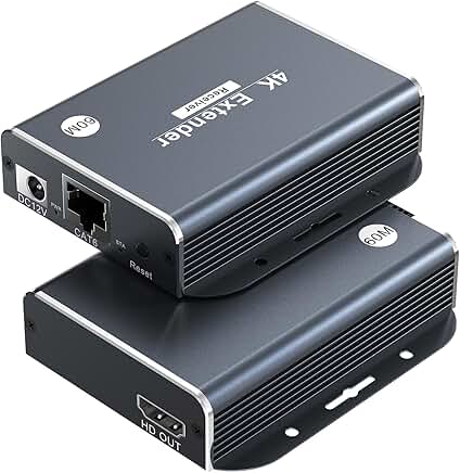 4K HDMI Extender Over Ethernet up to 200 Feet