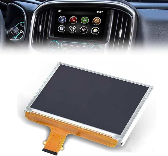 8-inch 55-pin LCD Touch Screen for Chevy and GMC 2015-2018