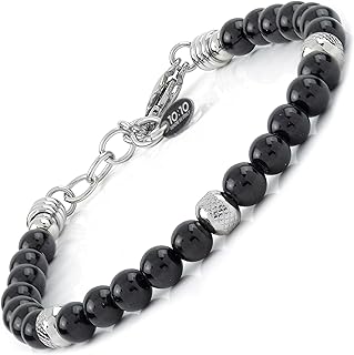 Beaded Tourmaline Bracelet for Men and Women
