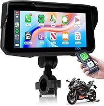 Portable 6.86" Touchscreen Screen with Wireless CarPlay and Android Auto