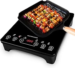 Portable 1800W Induction Cooktop with Touch Control