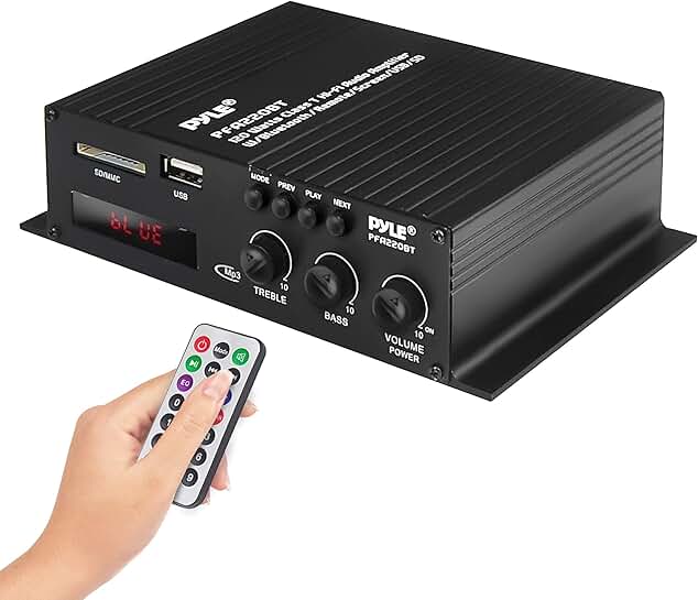 Mini 120W Bluetooth Stereo Power Amplifier