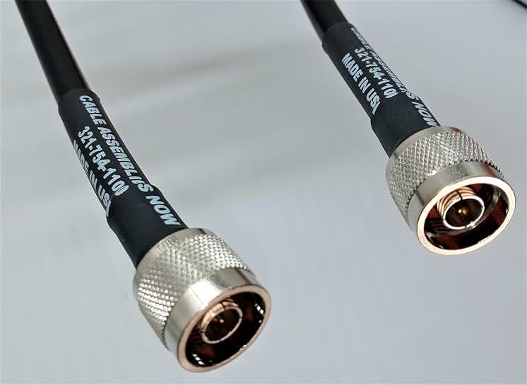 50-Foot Economy Coaxial Cable N-Male to N-Male