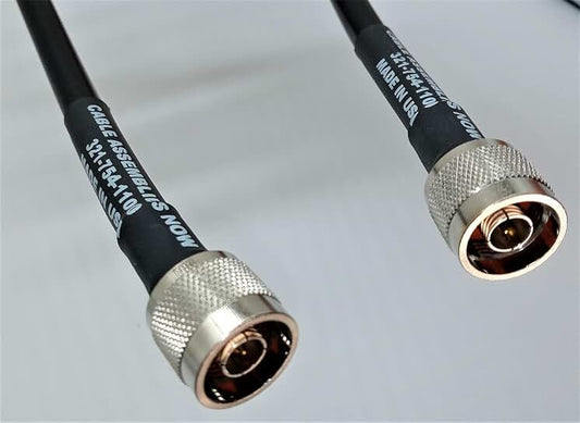 50-Foot Economy Coaxial Cable N-Male to N-Male