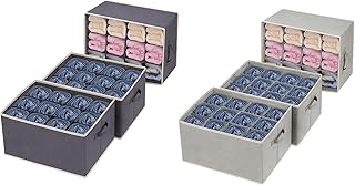 12-Slot Jeans and Clothes Organizer for Wardrobe