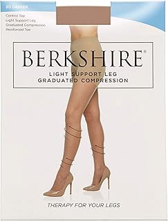 Women's Light Support Control Top Pantyhose