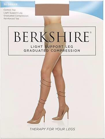 Women's Light Support Control Top Pantyhose