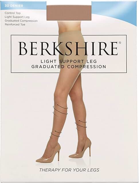Women's Light Support Control Top Pantyhose