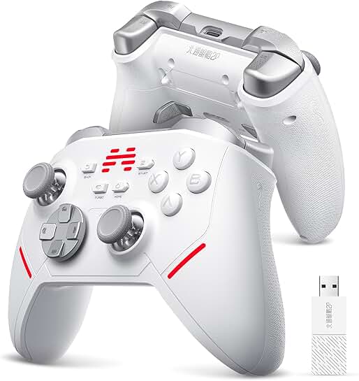 Wireless Controller for PC, Switch, Android, TV, Steam Deck