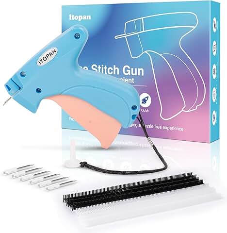 Clothing Tagging and Stitch Gun with Needles and Fasteners