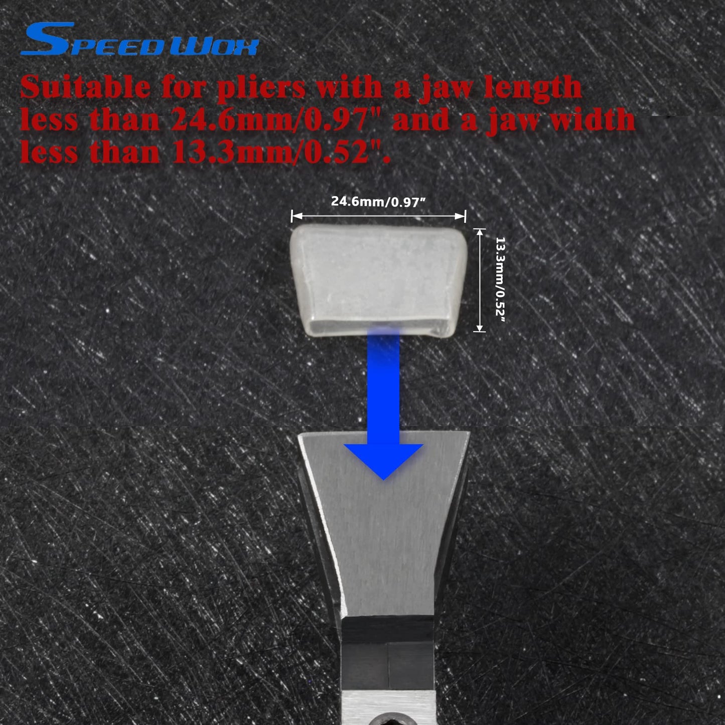 6-Piece Replacement Tips for Glass Pliers