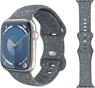 Colorful Flakes Silicone Watch Band for Smartwatch