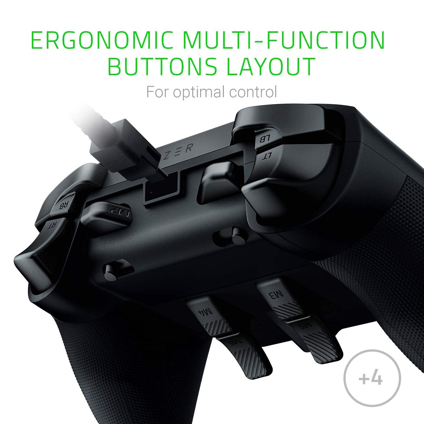 Wolverine Ultimate Officially Licensed Xbox One Controller: 6 Remappable Buttons and Triggers - Interchangeable Thumbsticks and D-Pad - For PC, Xbox One, Xbox Series X & S - Black