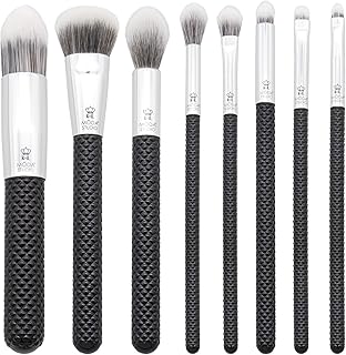 8-Piece Makeup Brush Set with Travel Pouch