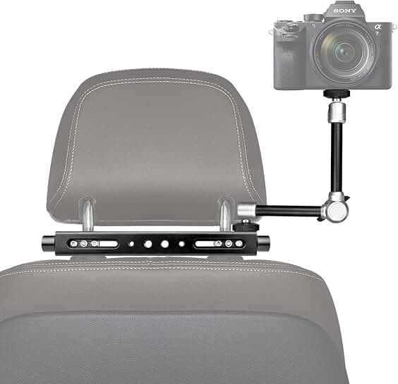Heavy Duty Camera and Phone Mount with Magic Arm