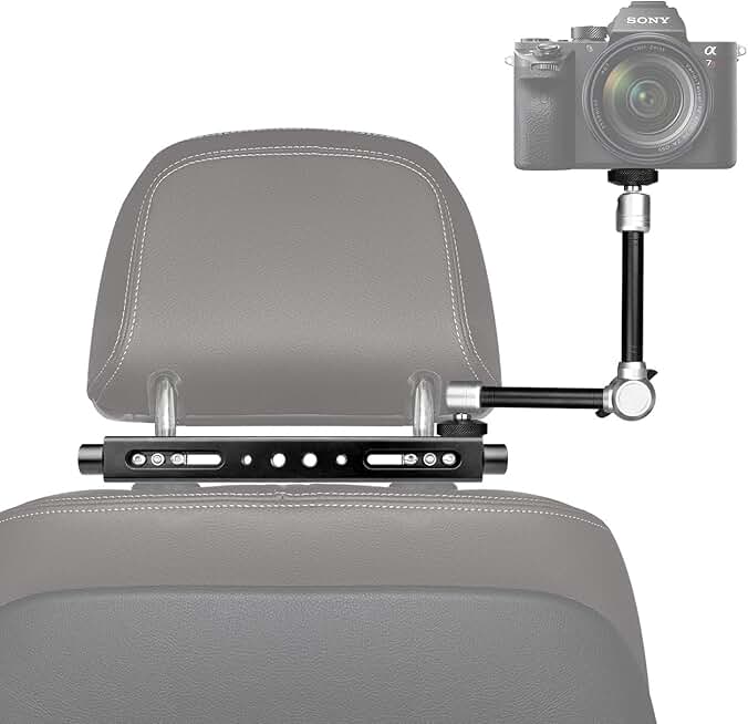 Heavy Duty Camera and Phone Mount with Magic Arm