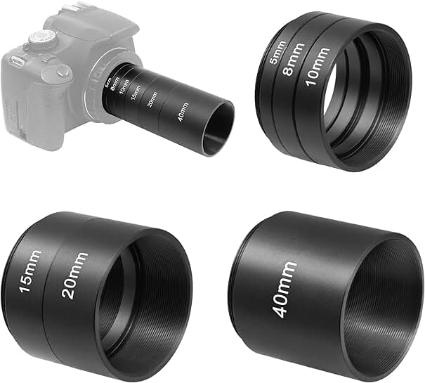 T2 Extension Tube Kit for Cameras and Eyepieces