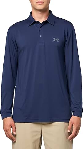 Men's Long Sleeve Polo for Playoffs