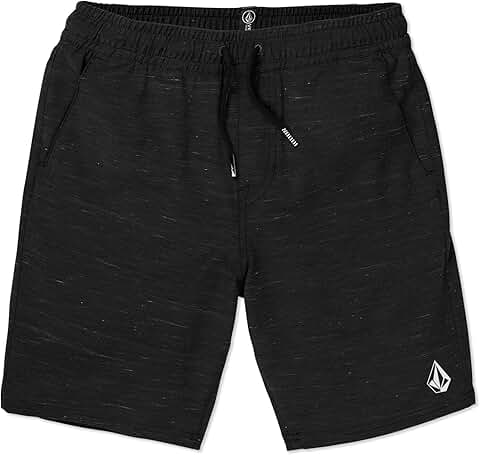 Men's 18-inch Elastic Waist Hybrid Shorts