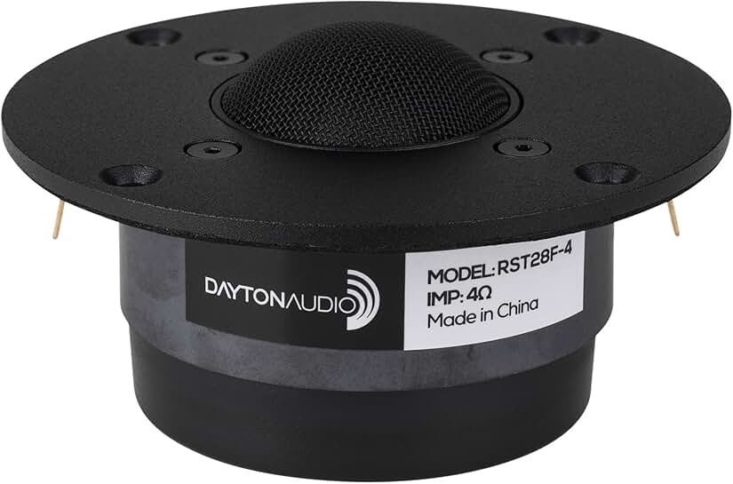 Reference Series Fabric Dome Tweeter, 1-1/8" 4 Ohm