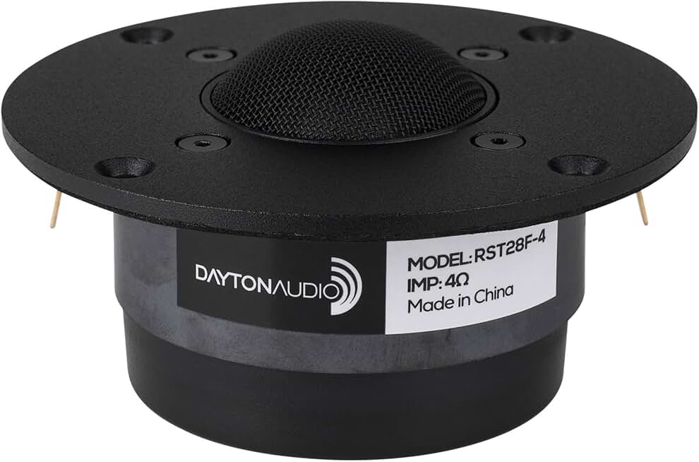 Reference Series Fabric Dome Tweeter, 1-1/8" 4 Ohm