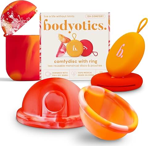 Reusable Menstrual Discs and Sterilizer Case Bundle