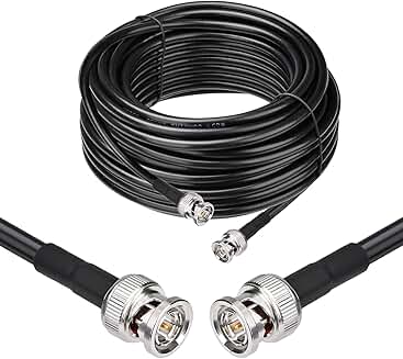 50ft SDI Video Cable, BNC Male to Male, 75 Ohm