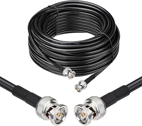 50ft SDI Video Cable, BNC Male to Male, 75 Ohm