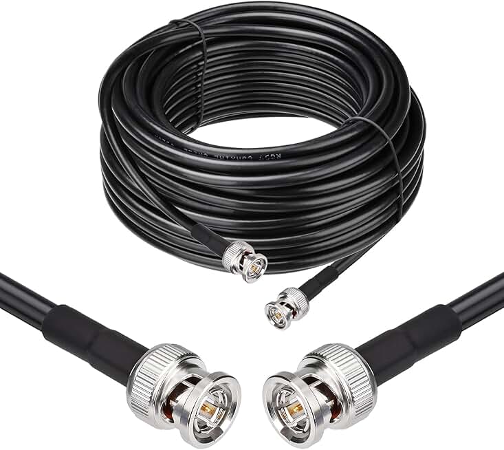 50ft SDI Video Cable, BNC Male to Male, 75 Ohm