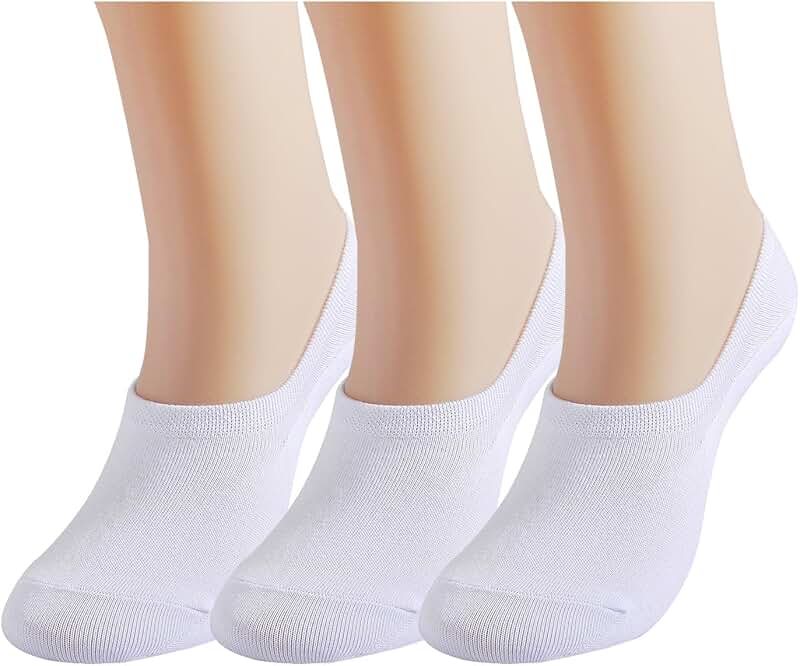 Women's No Show Thin Low Cut Socks, 3/6 Pairs