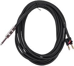 15ft 1/4" to Banana Speaker Cable, 16 Gauge