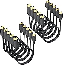 3ft DisplayPort to HDMI Cable 10 Pack
